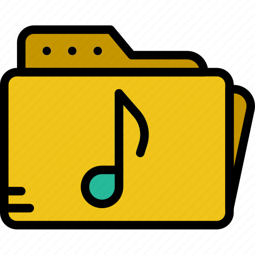 Audio, folder, music, play, sound icon - Download on Iconfinder