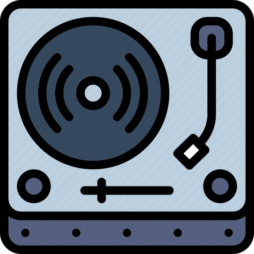 Audio, music, play, sound, truntable icon - Download on Iconfinder