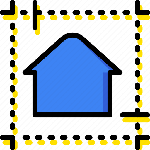 Blueprint, building, estate, home, house, property, real icon - Download on Iconfinder