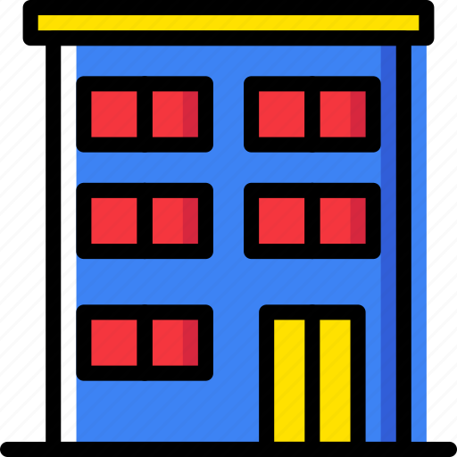 Appartments, building, estate, home, property, real icon - Download on Iconfinder