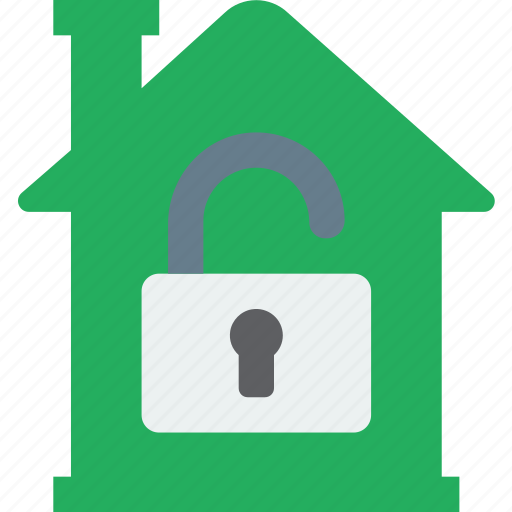 Building, estate, house, property, real, unlocked icon - Download on Iconfinder