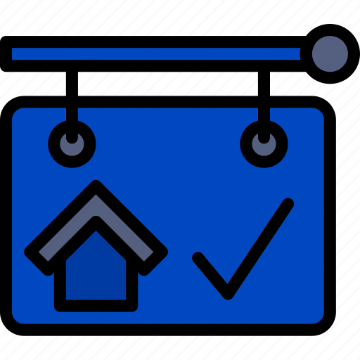 Building, estate, house, property, real, sold icon - Download on Iconfinder