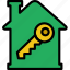building, estate, house, key, property, real 