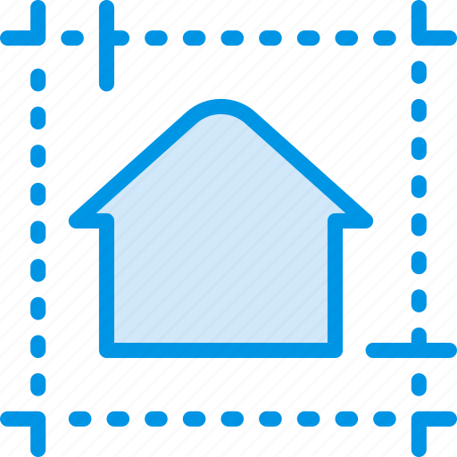 Blueprint, building, estate, house, property, real icon - Download on Iconfinder