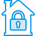 building, estate, house, locked, property, real