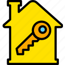 building, estate, house, key, property, real