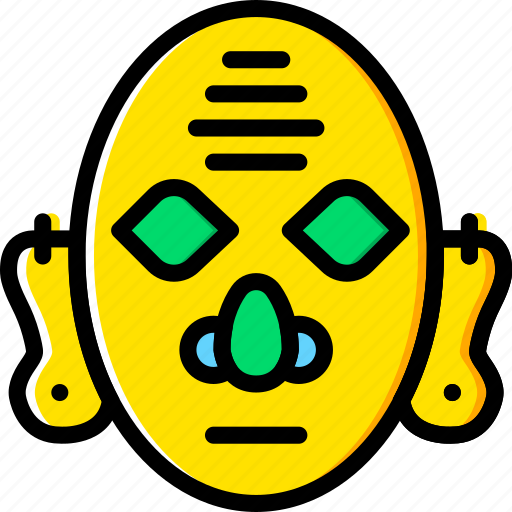 Aborginal, mask, sign, symbolism, symbols icon - Download on Iconfinder