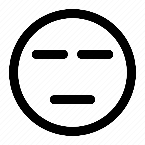 Face, expression, emoji, feeling, smile, sad icon - Download on Iconfinder