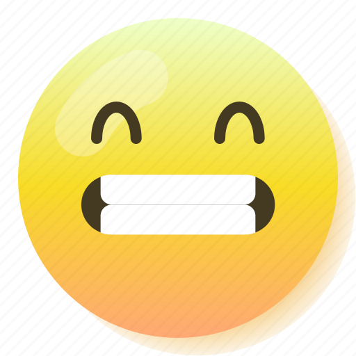 Emoji, emoticon, happy, smile, smiley, teeth icon - Download on Iconfinder