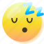 emoji, emoticon, sleep, smile, smiley, tired 