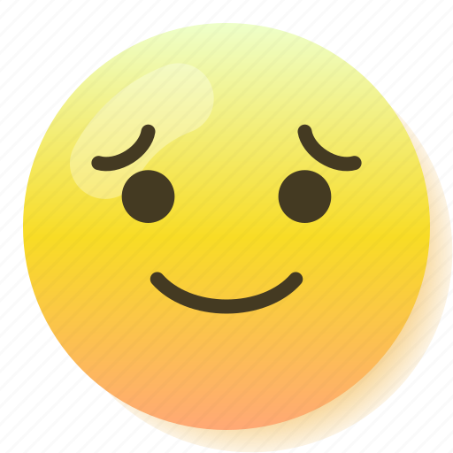 Emoji, emoticon, excited, smile, smiley, touched icon - Download on Iconfinder