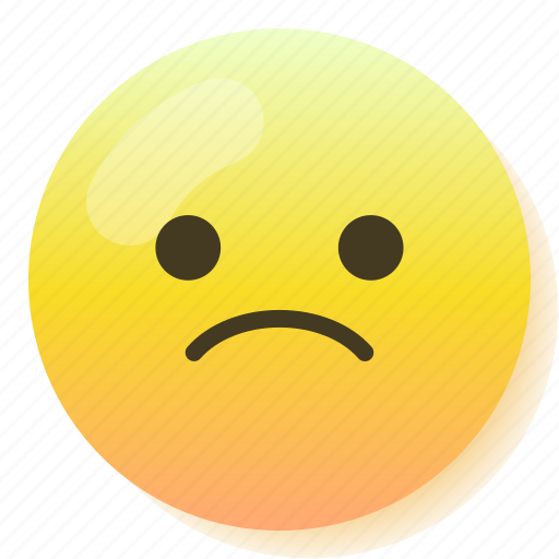 Emoji, emoticon, sad, smile, smiley, upset icon - Download on Iconfinder