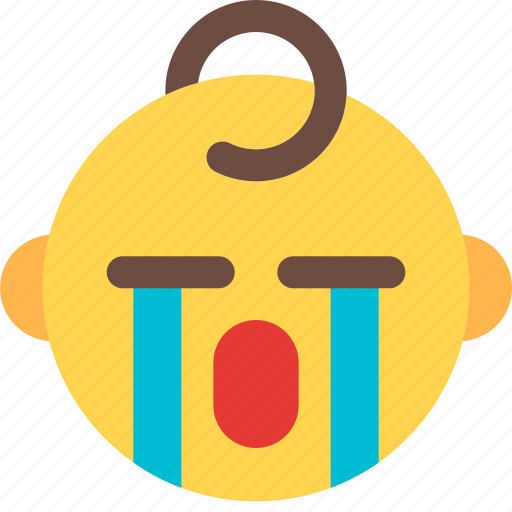 Crying, baby, emoticons, smiley icon - Download on Iconfinder