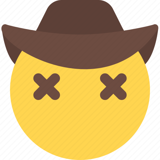 Death, cowboy, emoticons, smiley icon - Download on Iconfinder