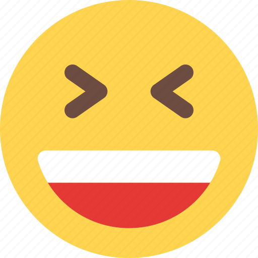 Grinning, squinting, emoticons, smiley icon - Download on Iconfinder