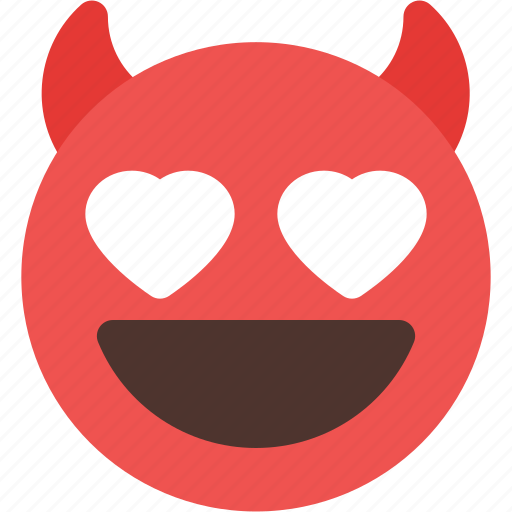 Heart, eyes, devil, emoticons, smiley icon - Download on Iconfinder
