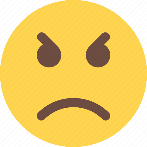 Pouting, emoticons, smiley, emotion icon - Download on Iconfinder