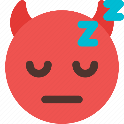 Sleeping, devil, emoticons, smiley icon - Download on Iconfinder