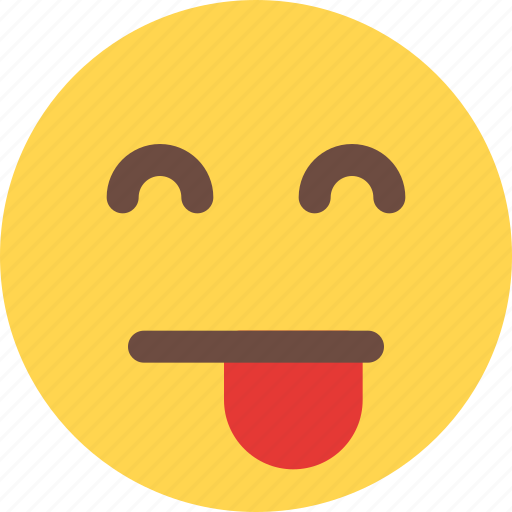 Tongue, smiling, eyes, emoticons, smiley icon - Download on Iconfinder
