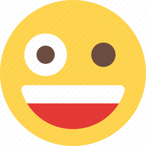 Zany, emoticons, smiley, expression icon - Download on Iconfinder