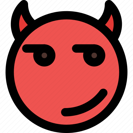 Glance, devil, emoticons, smiley, and, people icon - Download on Iconfinder