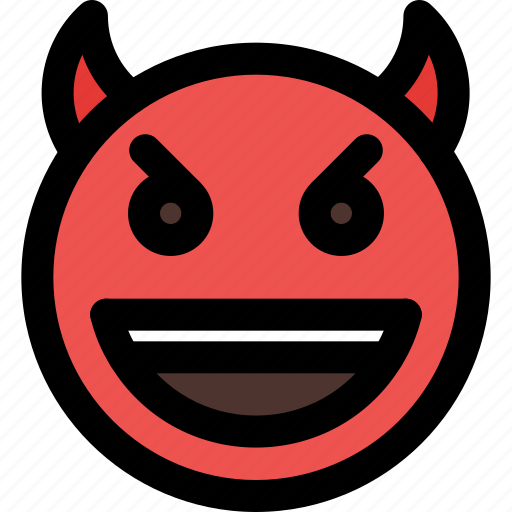 Grinning, devil, emoticons, smiley, and, people icon - Download on Iconfinder