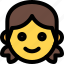 little, girl, emoticons, smiley, and, people 