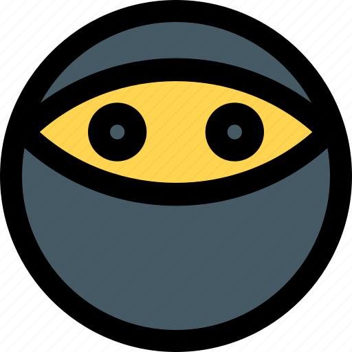 Ninja, emoticons, smiley, and, people icon - Download on Iconfinder