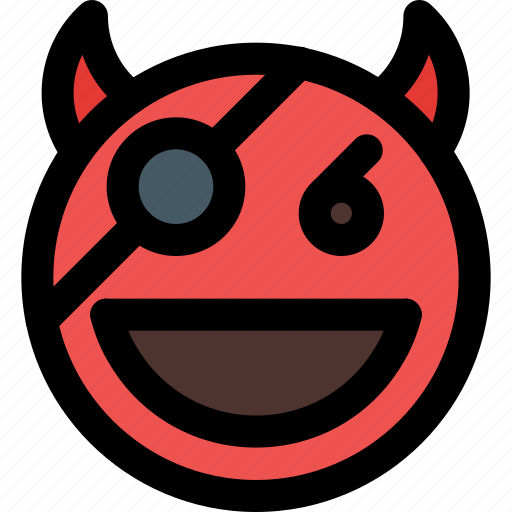 Pirate, devil, emoticons, smiley, and, people icon - Download on Iconfinder