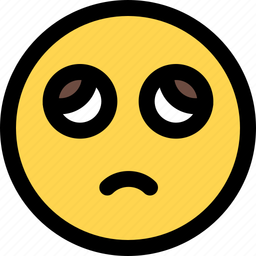Rolling, eyes, emoticons, smiley, and, people icon - Download on Iconfinder