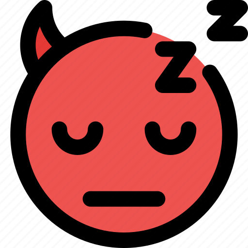 Sleeping, devil, emoticons, smiley, and, people icon - Download on Iconfinder