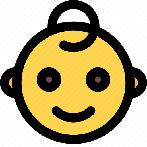 Smile, baby, emoticons, smiley, and, people icon - Download on Iconfinder