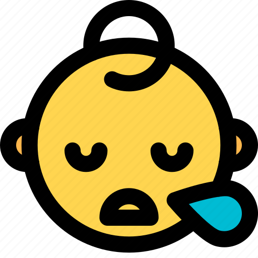 Snoring, baby, emoticons, smiley, and, people icon - Download on Iconfinder