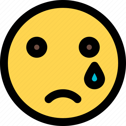 Tear, emoticons, smiley, and, people icon - Download on Iconfinder