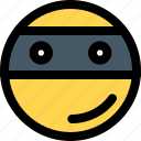 thief, emoticons, smiley, and, people