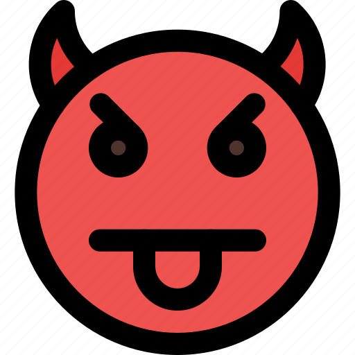 Tongue, devil, emoticons, smiley, and, people icon - Download on Iconfinder