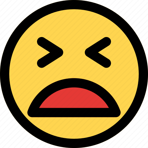 Weary, emoticons, smiley, expression icon - Download on Iconfinder