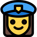 woman, police, emoticons, smiley, and, people