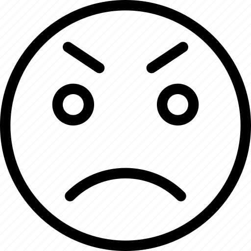Anger, emoticons, smiley, people icon - Download on Iconfinder