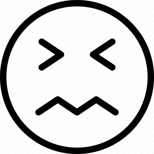 Confounded, emoticons, smiley, people icon - Download on Iconfinder