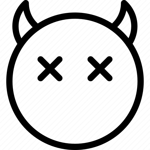 Death, devil, emoticons, smiley, people icon - Download on Iconfinder