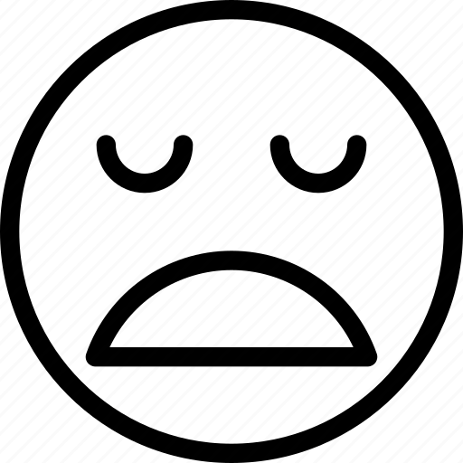 Frowning, mouth, emoticons, smiley, people icon - Download on Iconfinder