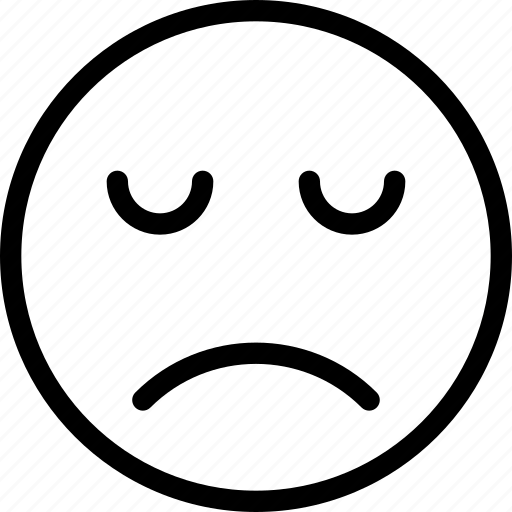 Sad, face, emoticons, smiley, people icon - Download on Iconfinder