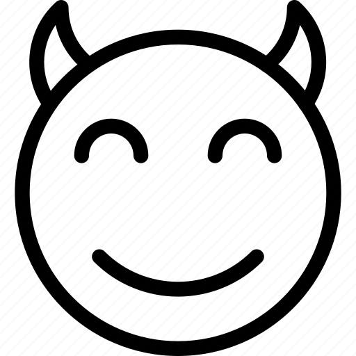 Smiling, eyes, devil, emoticons, smiley, people icon - Download on Iconfinder