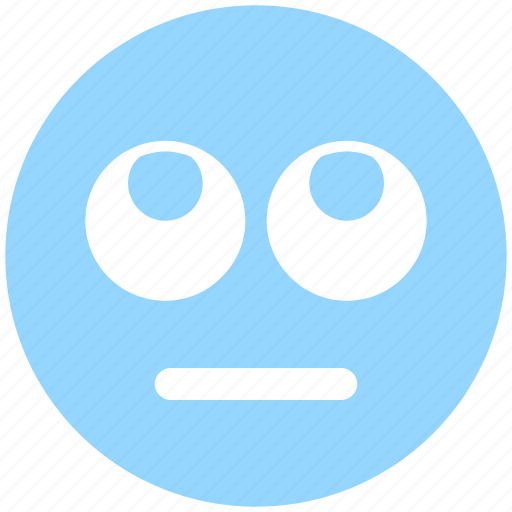Bored, emoji, expression, eyes, face, smiley, up eyes icon - Download on Iconfinder