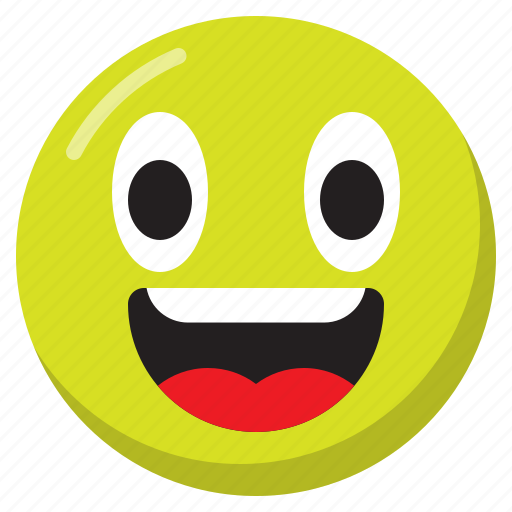 Emoji, emoticon, expression, laugh, smiley icon - Download on Iconfinder