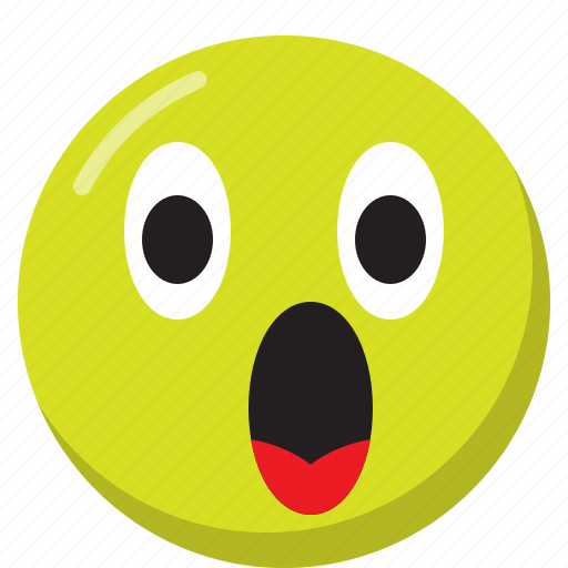 Emoji, emoticon, expression, smiley, surprised icon - Download on Iconfinder