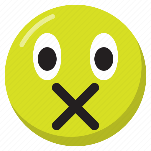 Emoji, emoticon, expression, silent, smiley icon - Download on Iconfinder