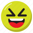 emoji, emoticon, excited, expression, smiley