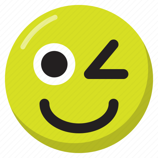 Emoji, emoticon, expression, smiley, wink icon - Download on Iconfinder